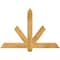 Ekena Millwork Kennewick Rough Sawn Timber Gable Bracket, Western Red Cedar, 48"W x 32"H x 4"D x 4"F, 16/12 Pitch GBW048X32X0404KEN00RWR - alternate 1